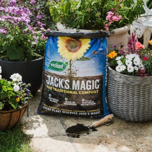 Jack's Magic Compost in garden use