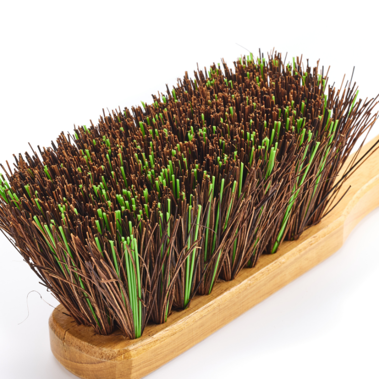 Buffalo Stiff Bassine Mix Bannister Hand Brush bristle detail