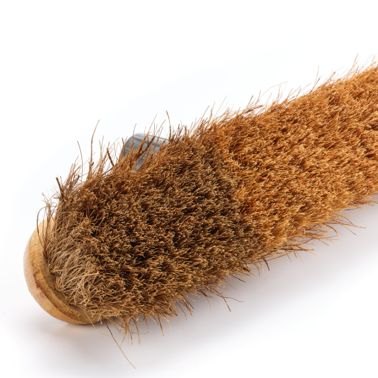 Buffalo 18 inch Soft Coco Platform Broom Head Tuff-Lok bracket detail