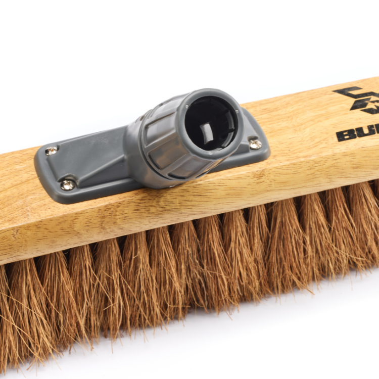 Buffalo 18 inch Soft Coco Platform Broom Head sweeping fine dust indoors