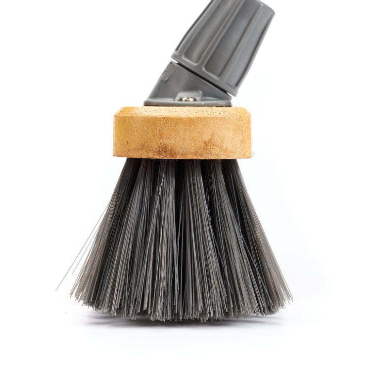 Buffalo 12 inch Soft PVC Sweeper Broom Head bristle detail