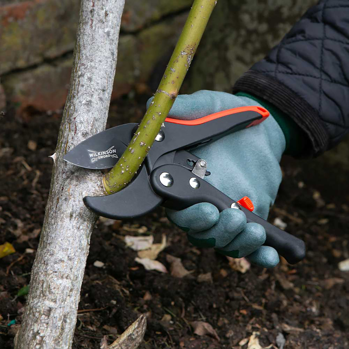 Wilkinson Sword Metal Ratchet Anvil Pruner