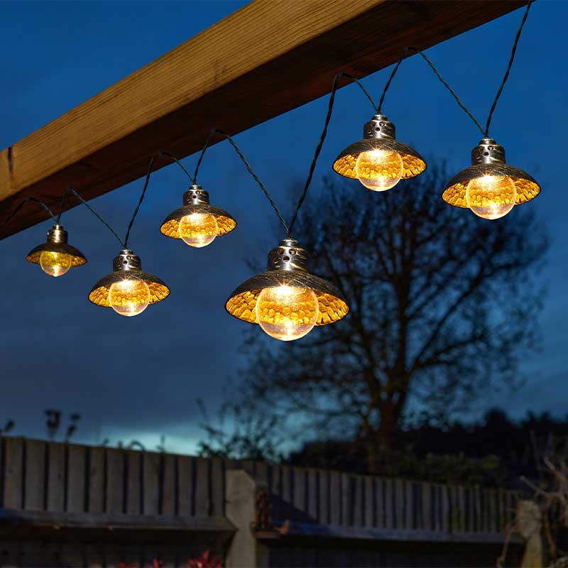EvoLight String Lights - Set of 10 - planter for indoor and outdoor use