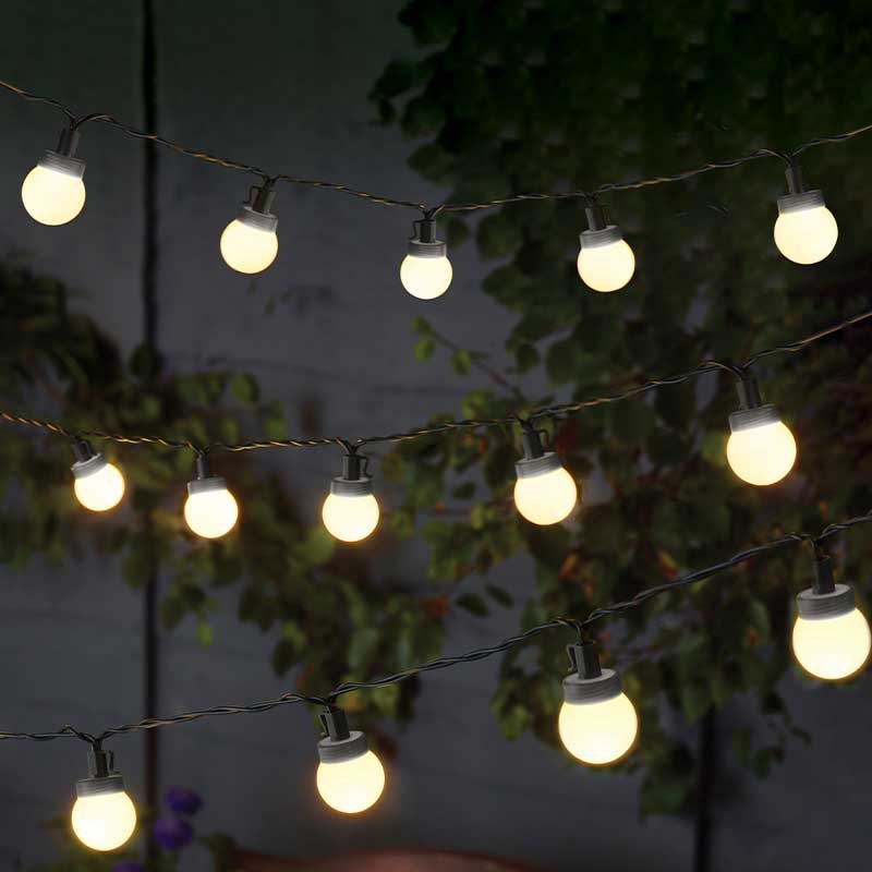 Multi Power Festoon String Lights - set of 30