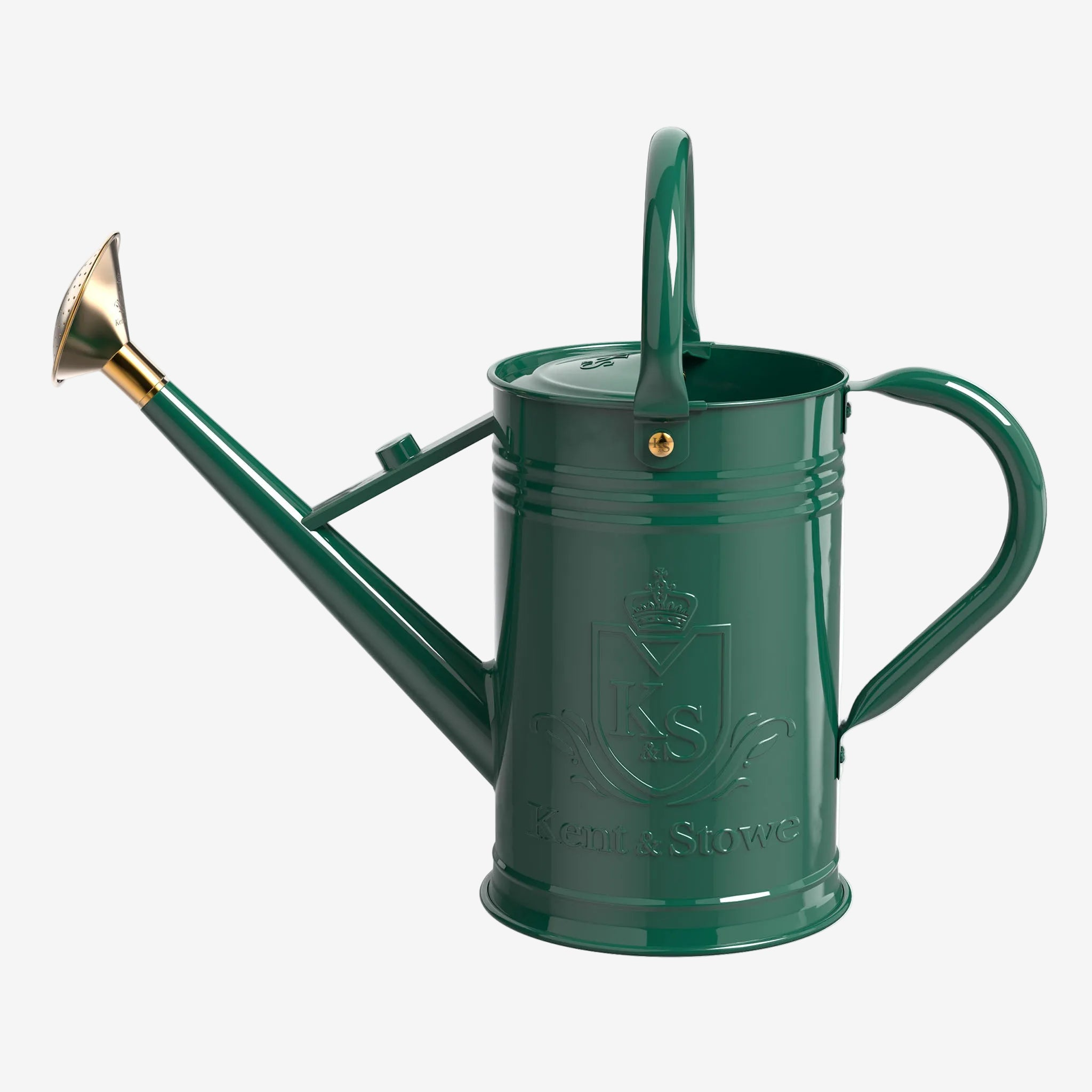 Kent & Stowe Metal Watering Can Forest Green 9L