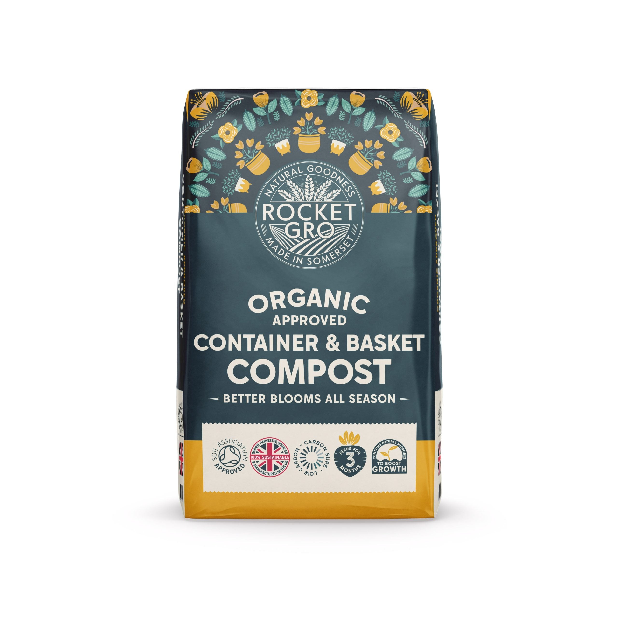 RocketGro Container & Basket Compost 40L