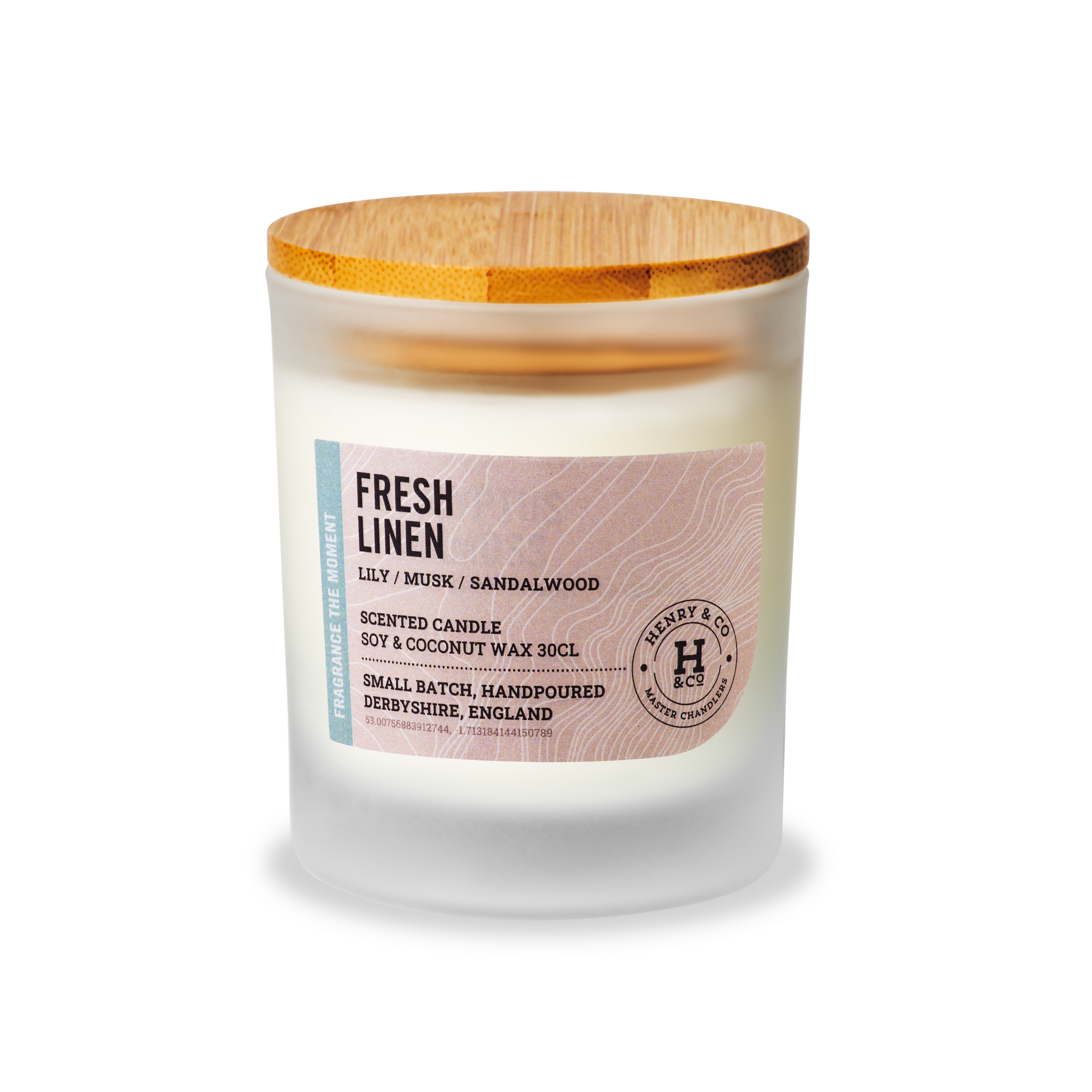 Henry & Co Fresh Linen 30cl Scented Candle