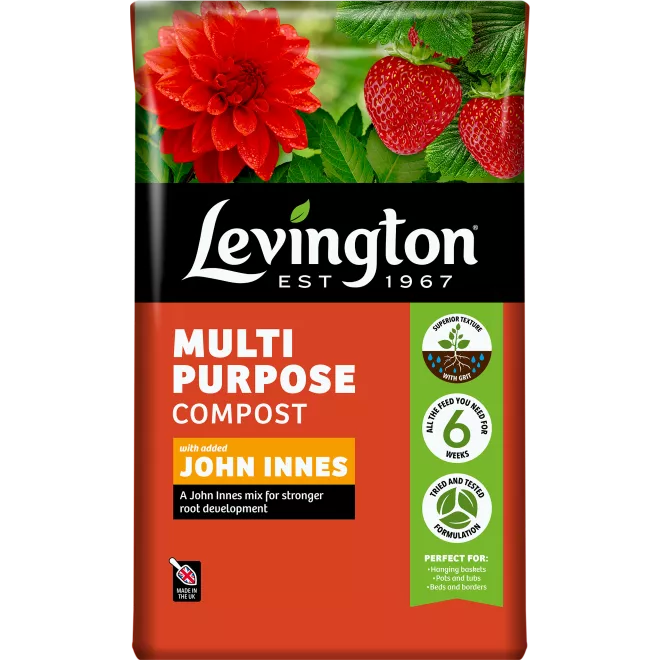 Levington Peat Free Multi Purpose Compost with John Innes 50L
