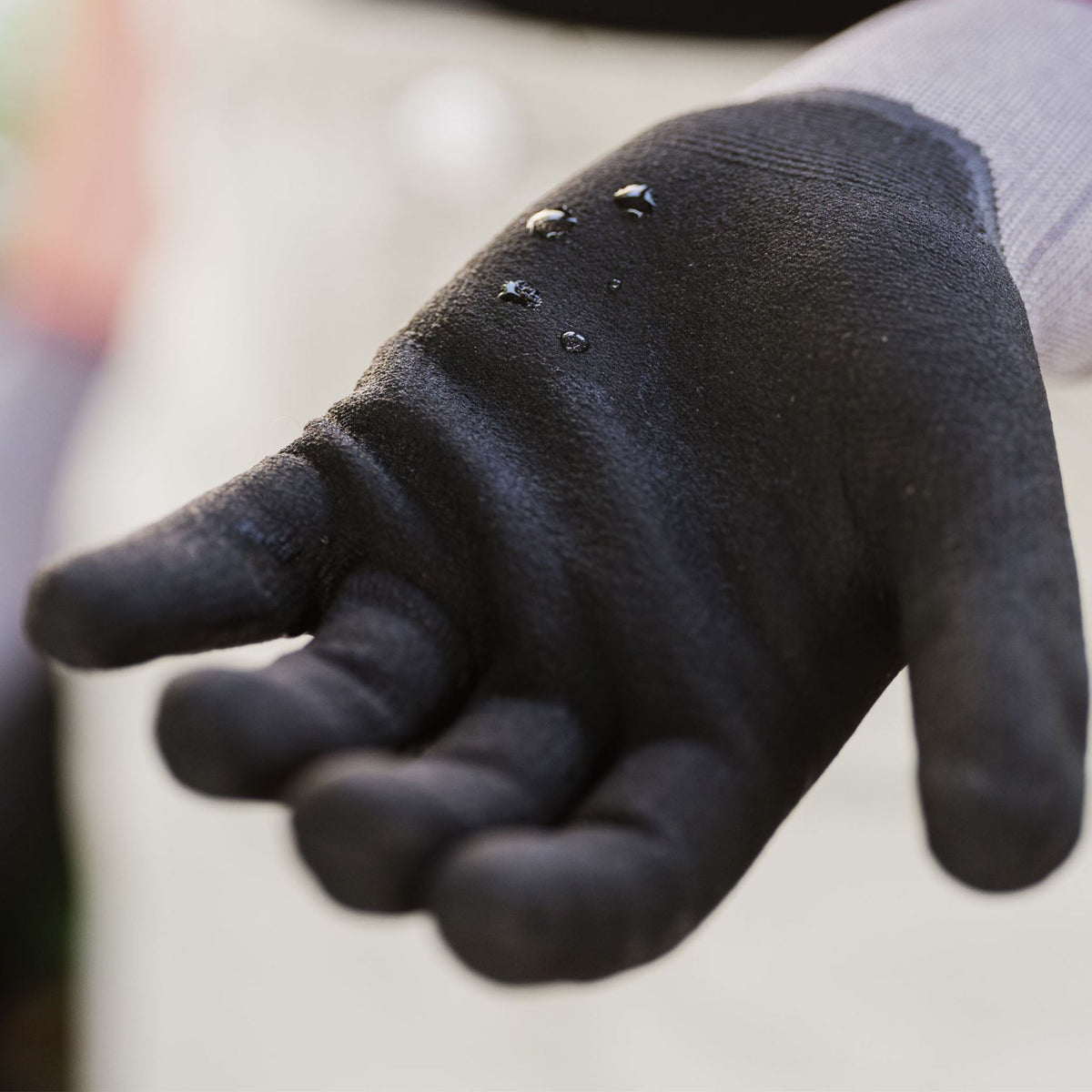 Kent & Stowe Premium Seed & Weed Gloves in use