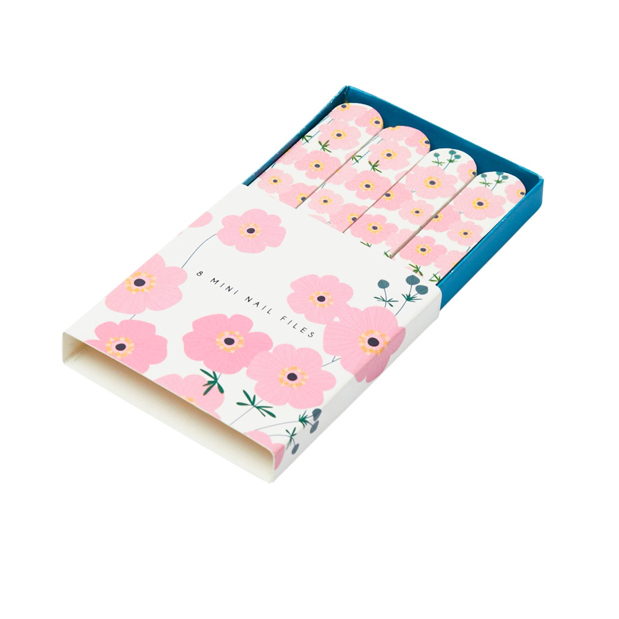 Pink Cosmos mini nail files box