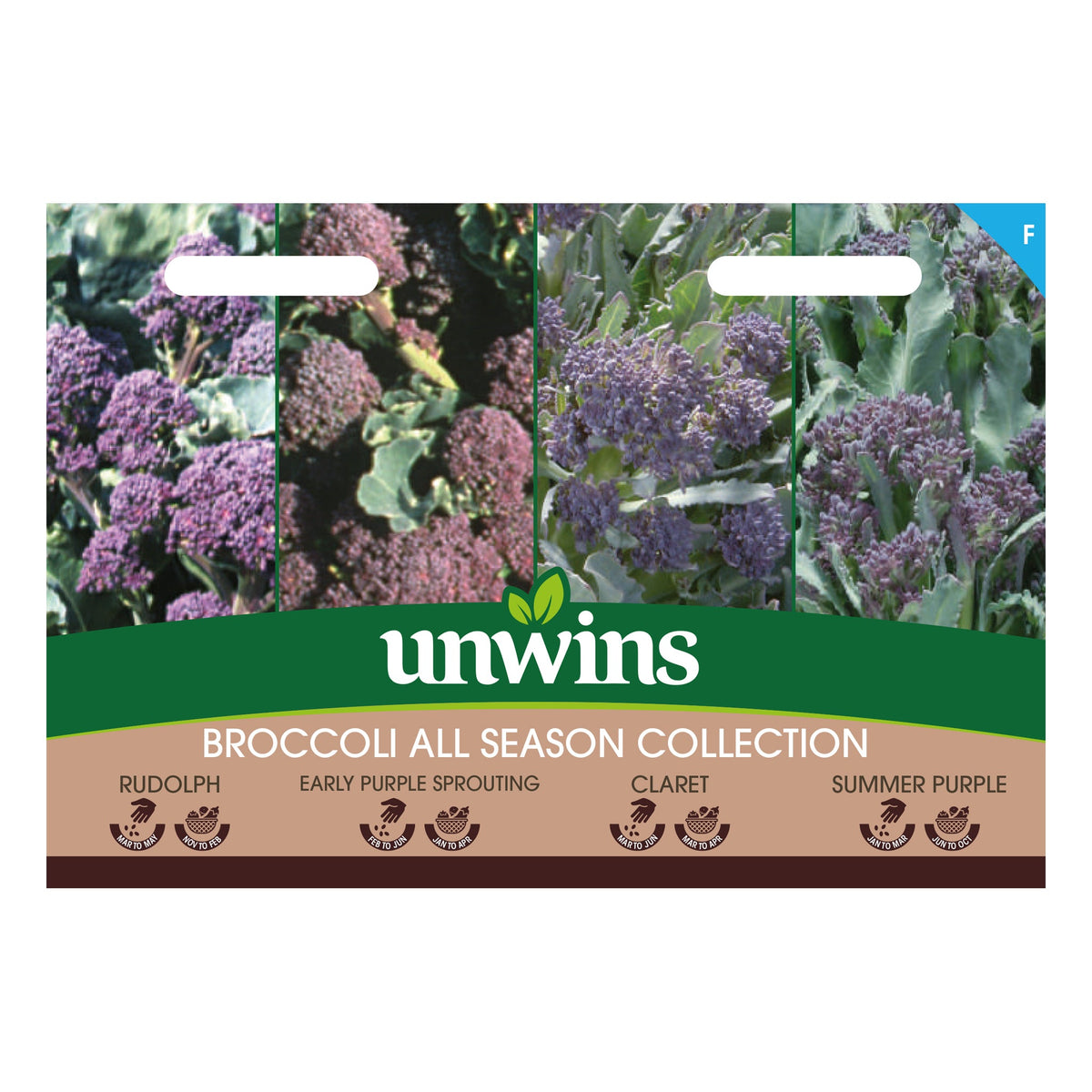 Unwins Broccoli All Season Collection seeds