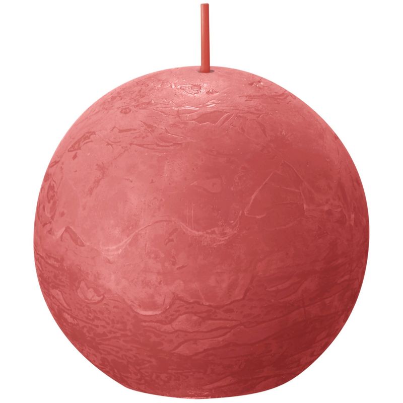 Bolsius Rustic Ball Candle 76mm Blossom Pink