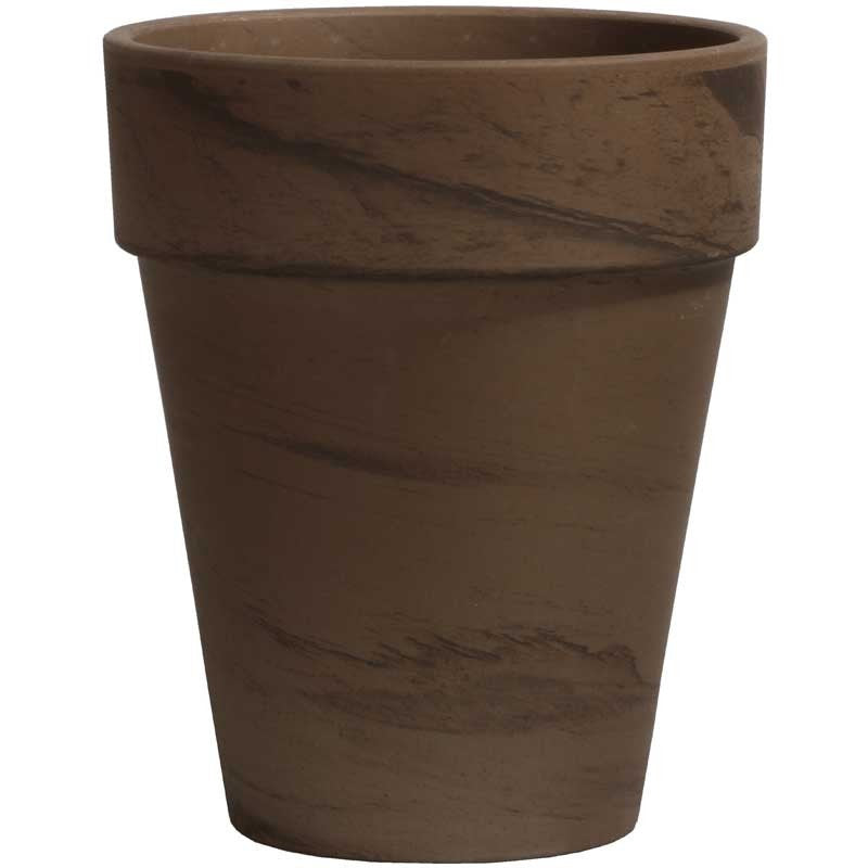 Basalt Terracotta Flower Pot 39x45.3cm - terracotta garden pot for indoor and outdoor use