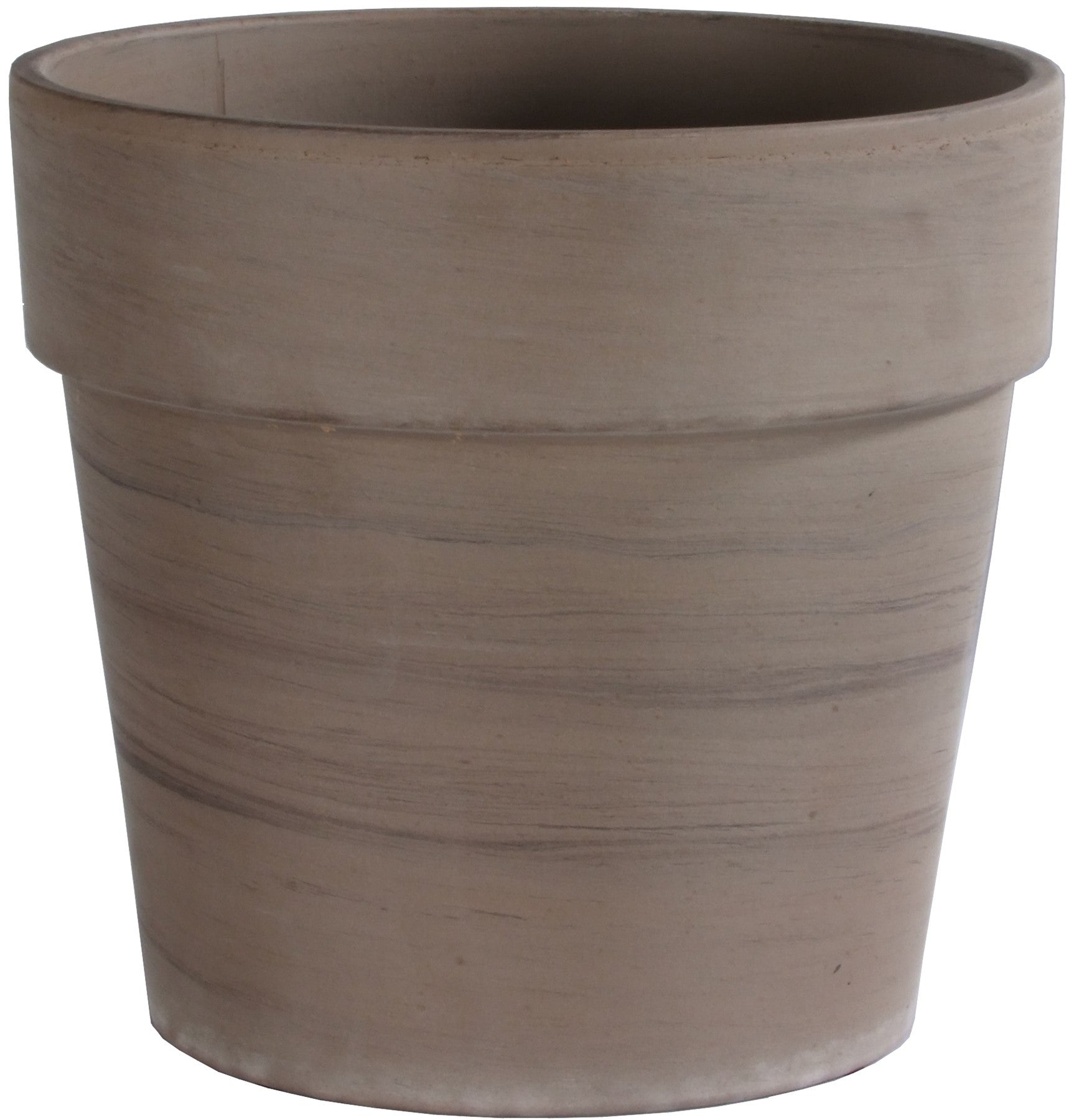 Basalt Terracotta Calima Pot 13x12cm - terracotta garden pot for indoor and outdoor use
