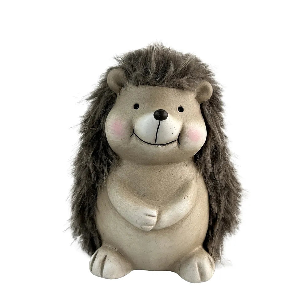 Hedghog Standing Large 9.5x9x13cm