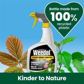 Weedol Tough Weed Control Concentrate in use