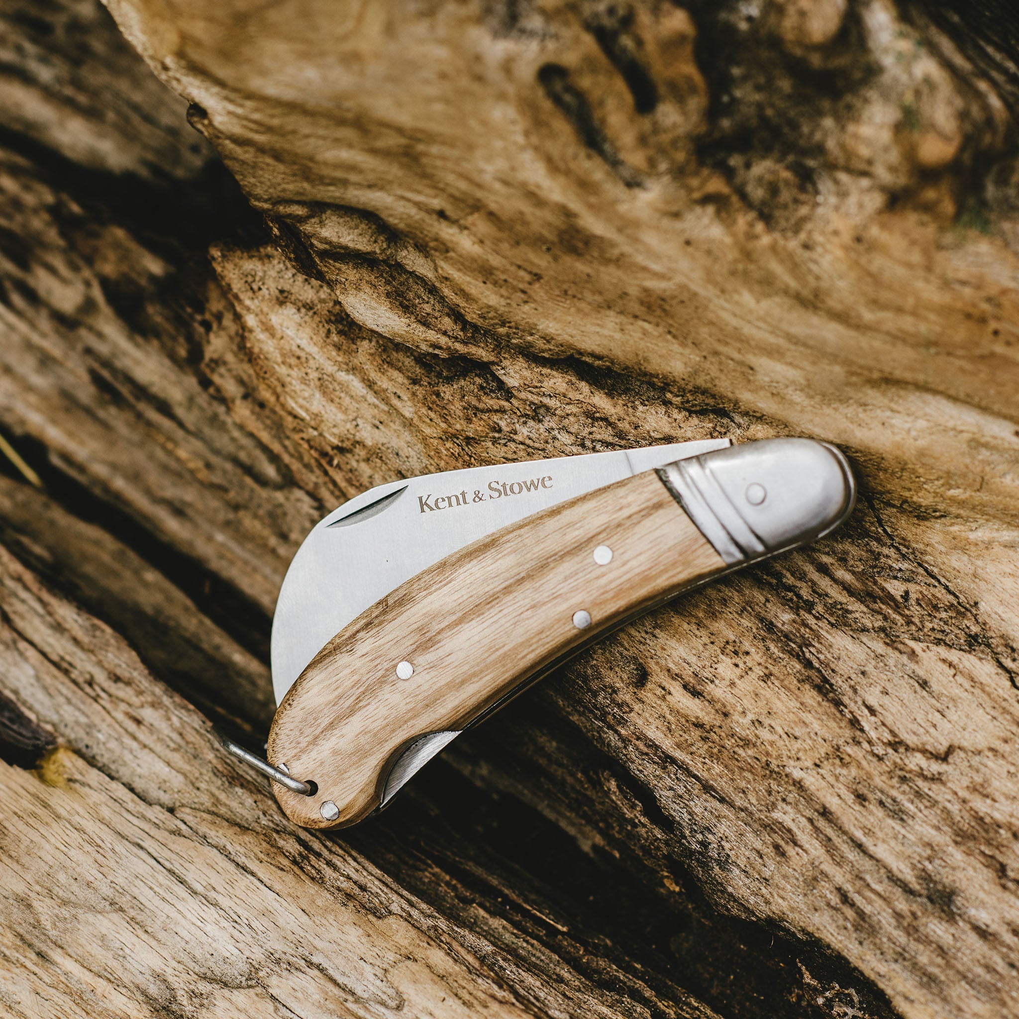 Kent & Stowe Pruning Knife detail