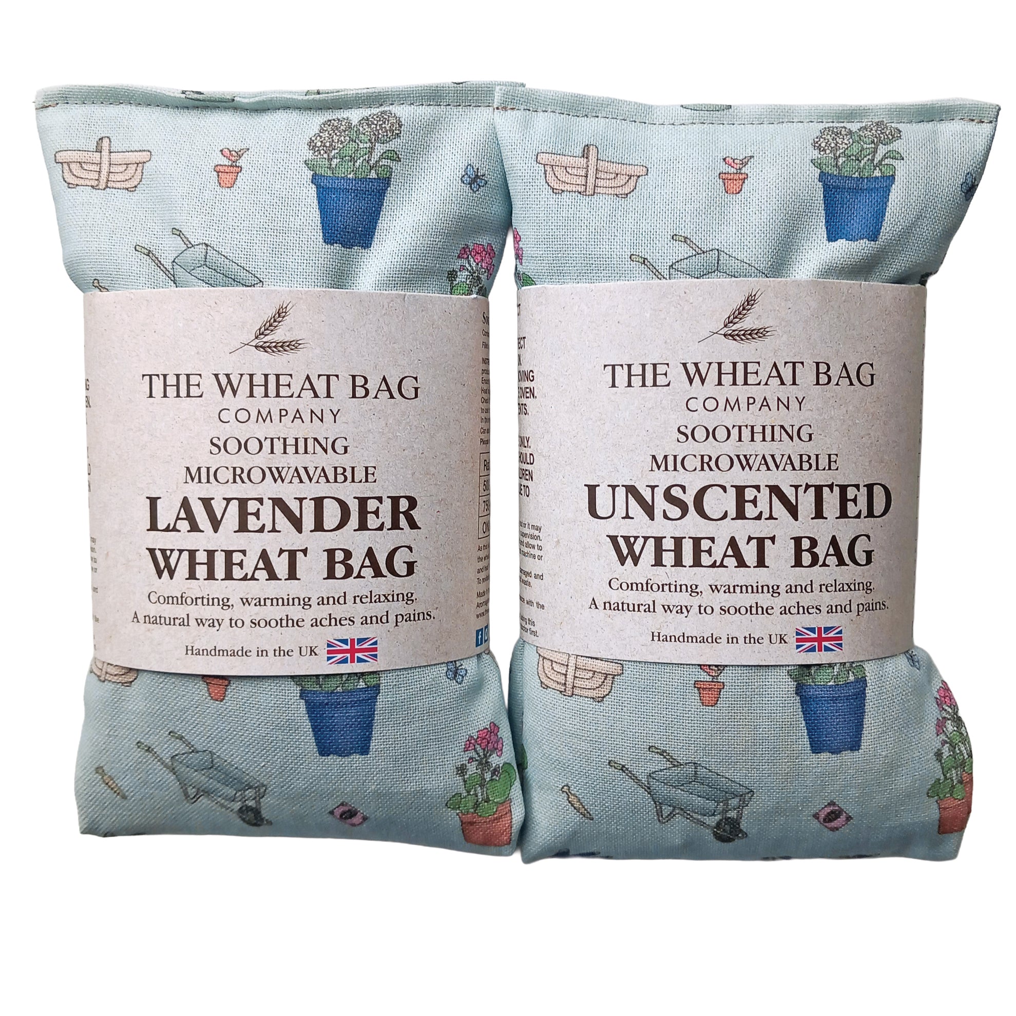 Wheat Bag Lavender Scented Garden Flowers wrapped