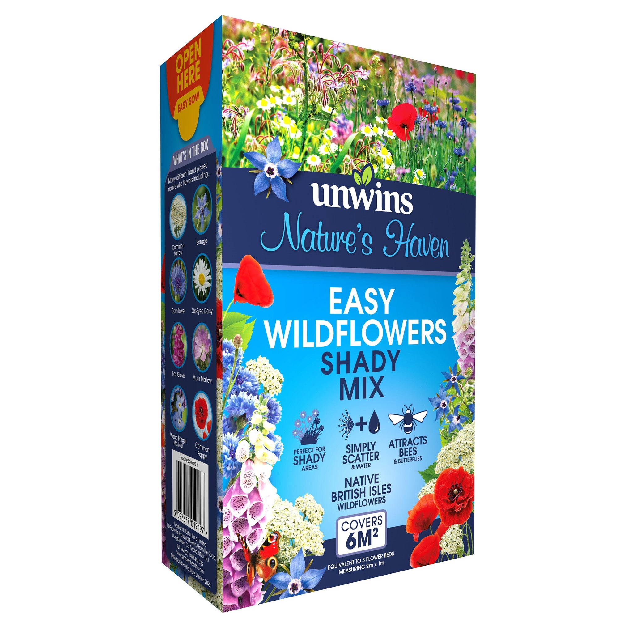Unwins Nature's Haven Easy Wildflowers Shady Mix