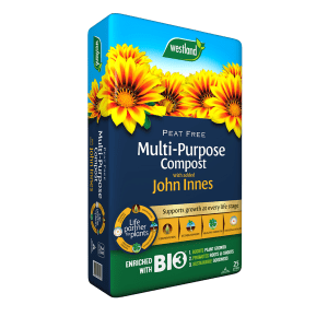 Peat Free Multi-Purpose Compost with John Innes 25L bale