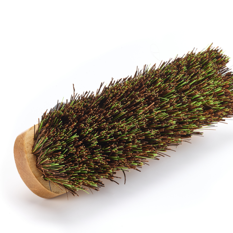 Buffalo 9 inch Bassine Mix Deck Scrub Broom Head bristle detail
