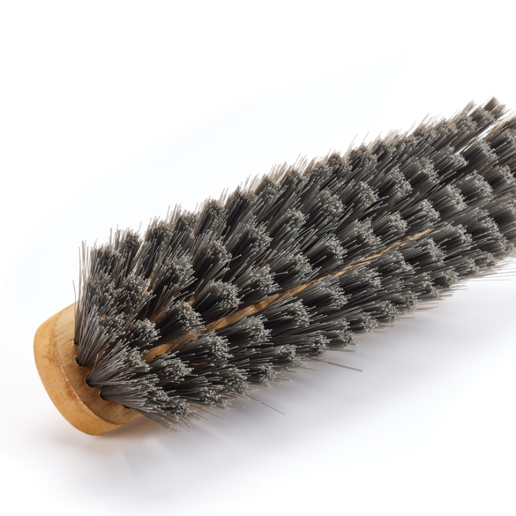 Buffalo 12 inch Soft PVC Sweeper Broom Head Tuff-Lok bracket detail
