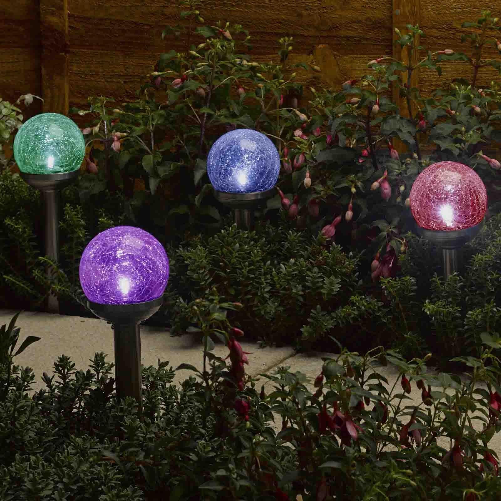 Rainbow Glass Stake - planter for indoor and outdoor use