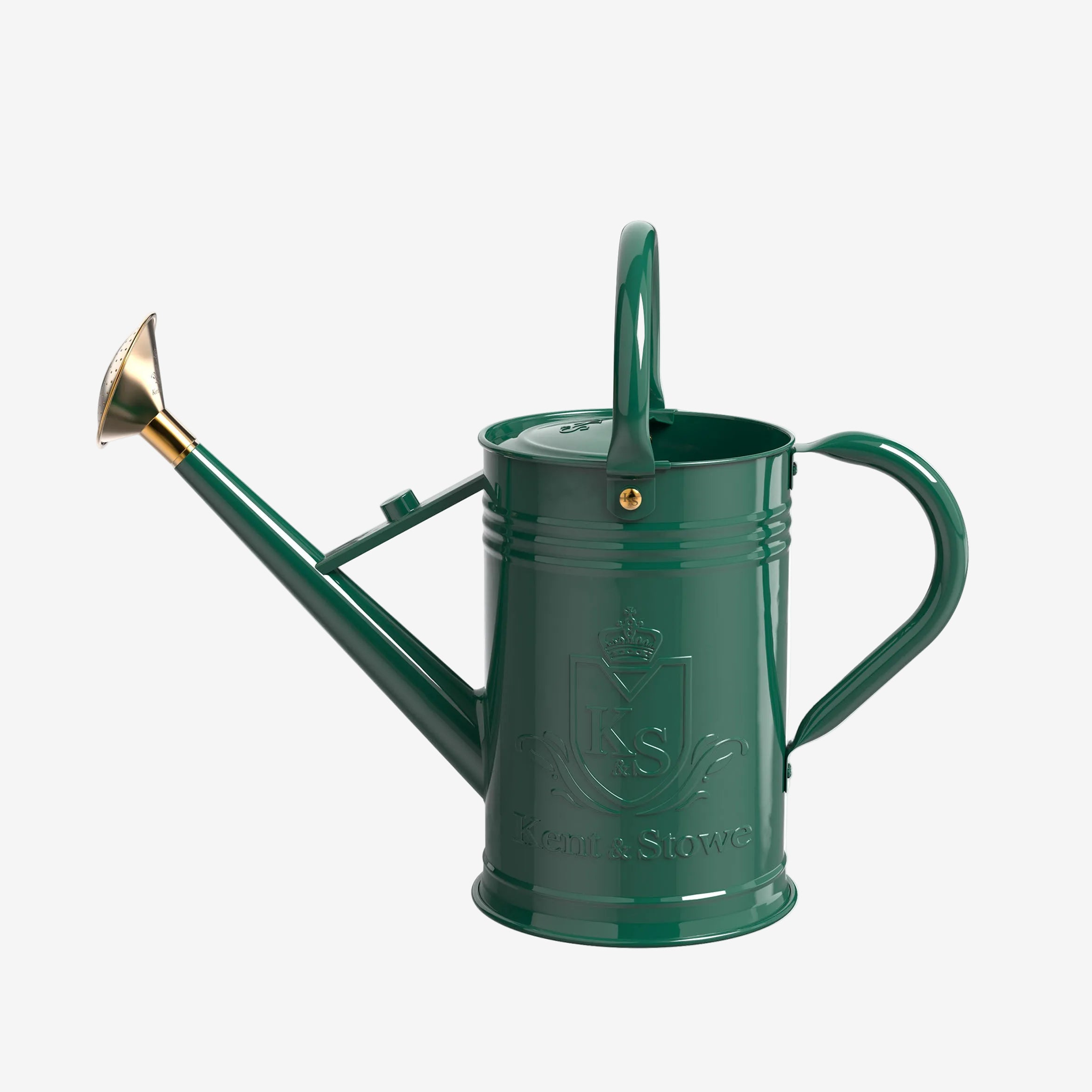 Kent & Stowe Metal Watering Can Forest Green 4.5L