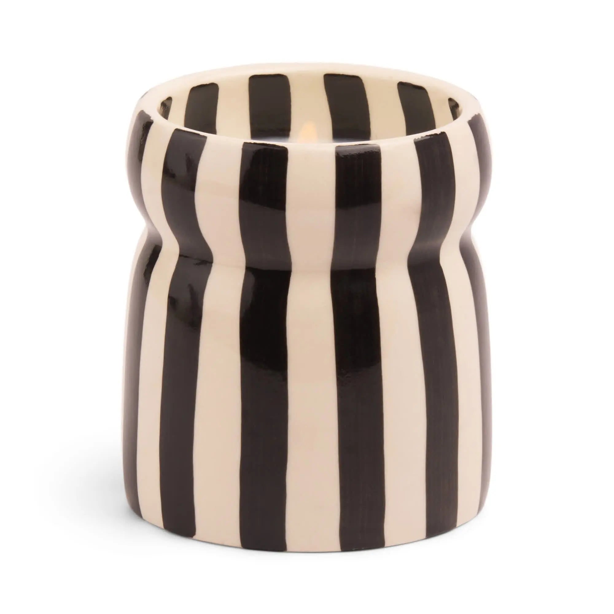 Cabana Lava Stone Ceramic Candle