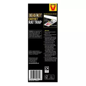 Deadfast Easy Set Rat Trap packaging