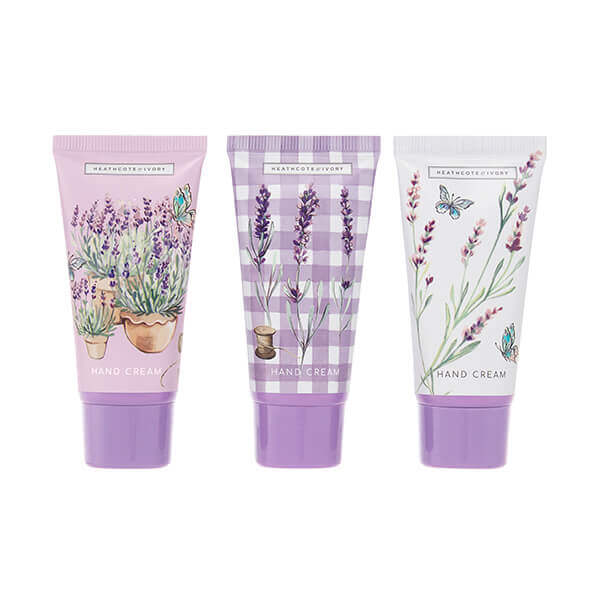 English Lavender Hand Cream Trio 3x30ml