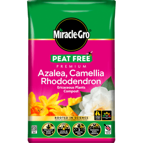 Miracle-Gro Peat Free Premium Azalea Camellia Rhododendron Ericaceous Compost