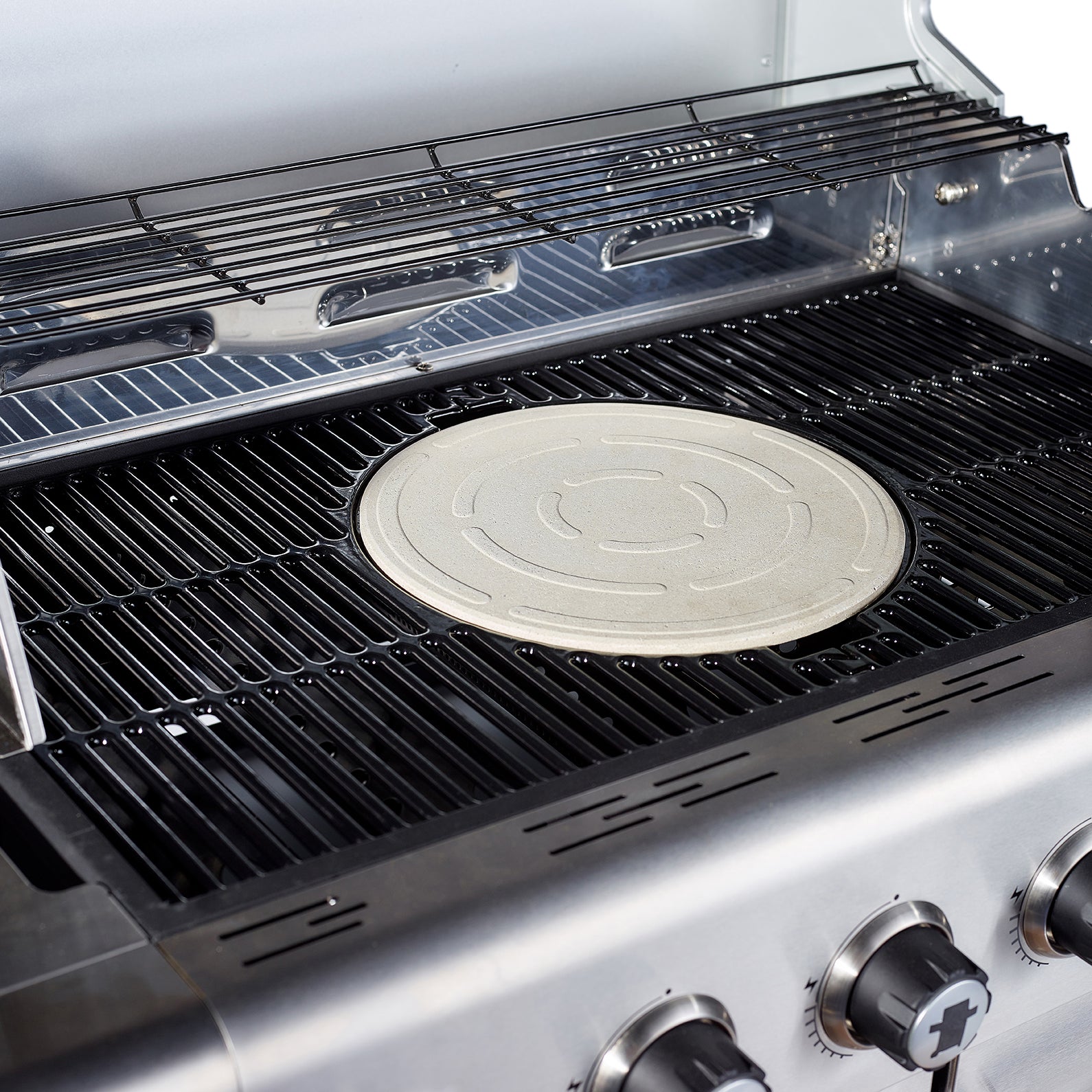 Jupiter 4 Burner Hybrid  S/S with Utility Basket, Cover + Access