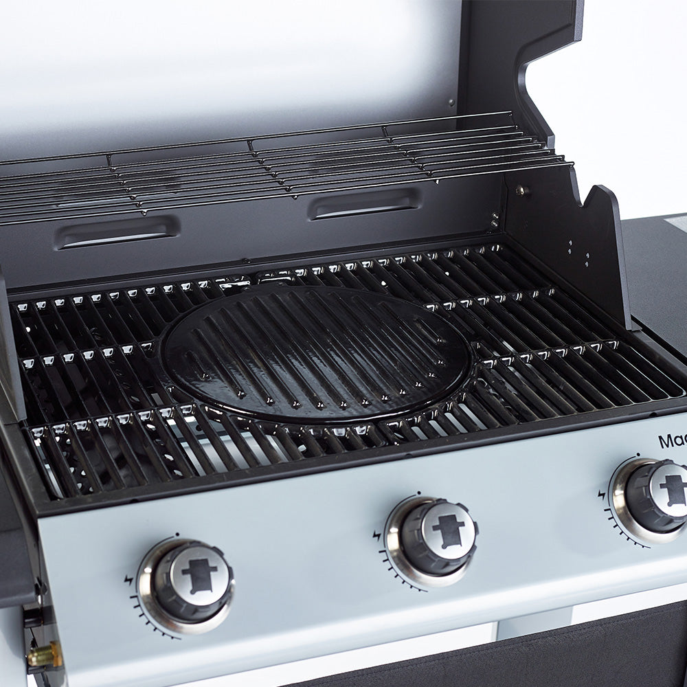 Magnum 3 Burner Hybrid BBQ