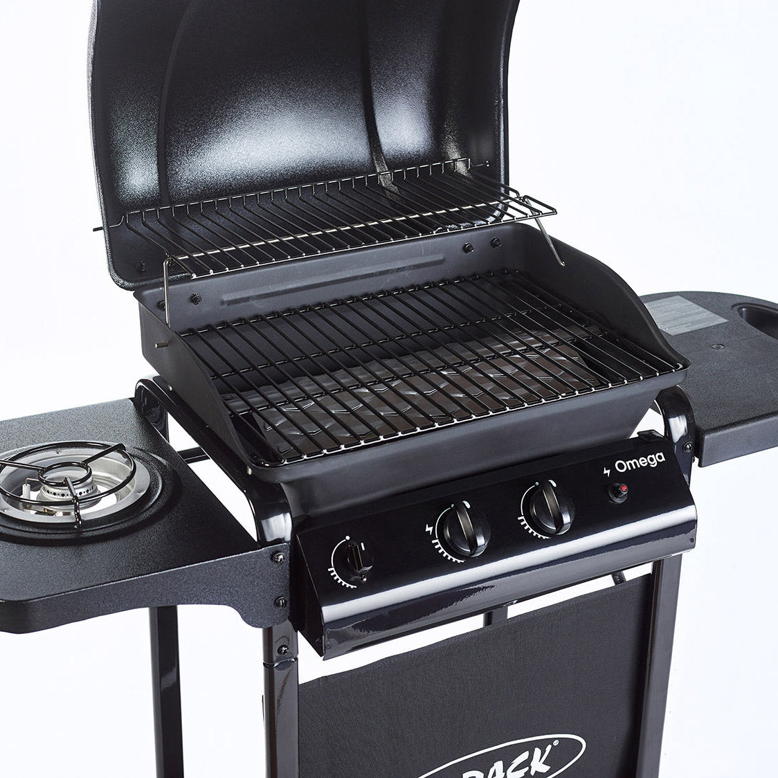Omega 250 Gas BBQ - Black