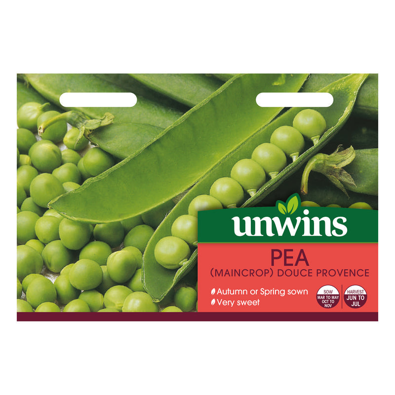 Unwins Maincrop Pea Douce Provence Seeds