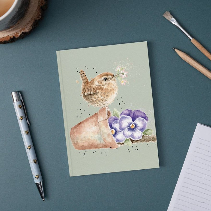 A6 Wren Notebook - Pottering About