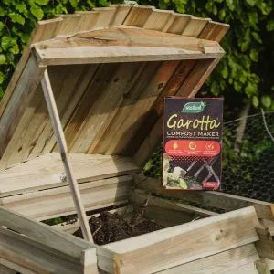 Garotta being used on compost heap