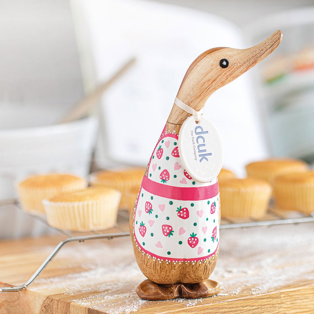 Duckling Bakers Strawberry Apron 2