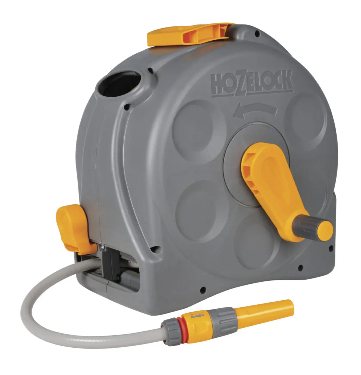 Hozelock 2-in-1 Compact Enclosed Reel with 25m Hose