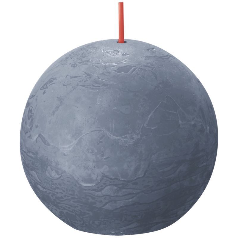 Bolsius Rustic Ball Candle 76mm Twilight Blue