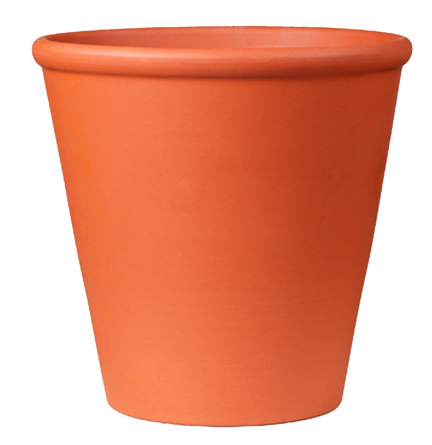 Natural Terracotta Rose Pot 13.86x13.86cm - terracotta garden pot for indoor and outdoor use