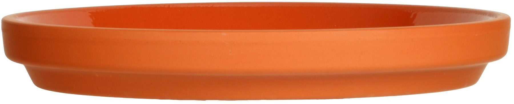 Natural Terracotta Saucer 14.18x2cm - terracotta saucer for indoor and outdoor use