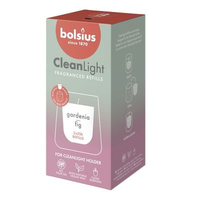 Bolsius Clean Light Refill Gardenia & Fig