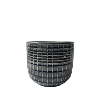 Hortus Braga Pot - Grey - Dia 7.5 x H7.5cm