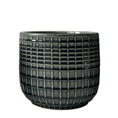 Hortus Braga Pot - Grey - Dia 17 x H15cm