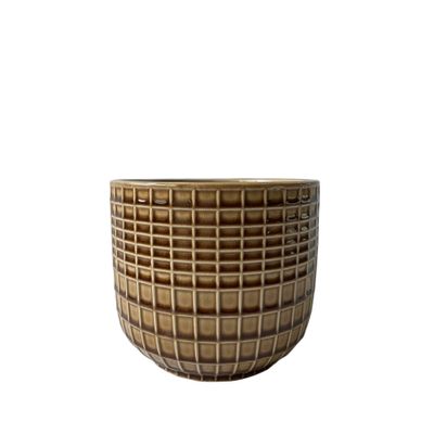 Hortus Braga Pot - Brown - Dia 7.5 x H7.5cm