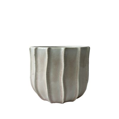 Hortus Porto Pot - Cream/Pink - Dia 8 x H7cm