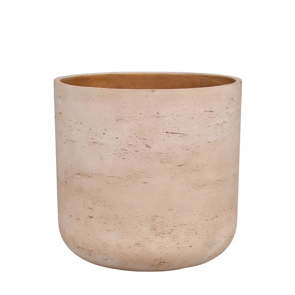 Hortus Classic Corsica Planter H37.5x39cm - fibreglass stone-effect planter for indoor and outdoor use