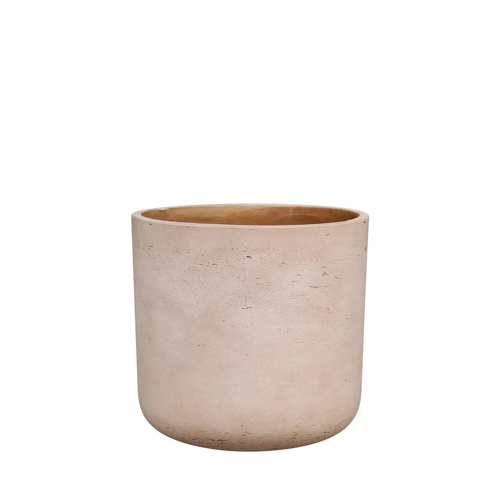 Hortus Classic Corsica Planter H24x25cm - fibreglass stone-effect planter for indoor and outdoor use